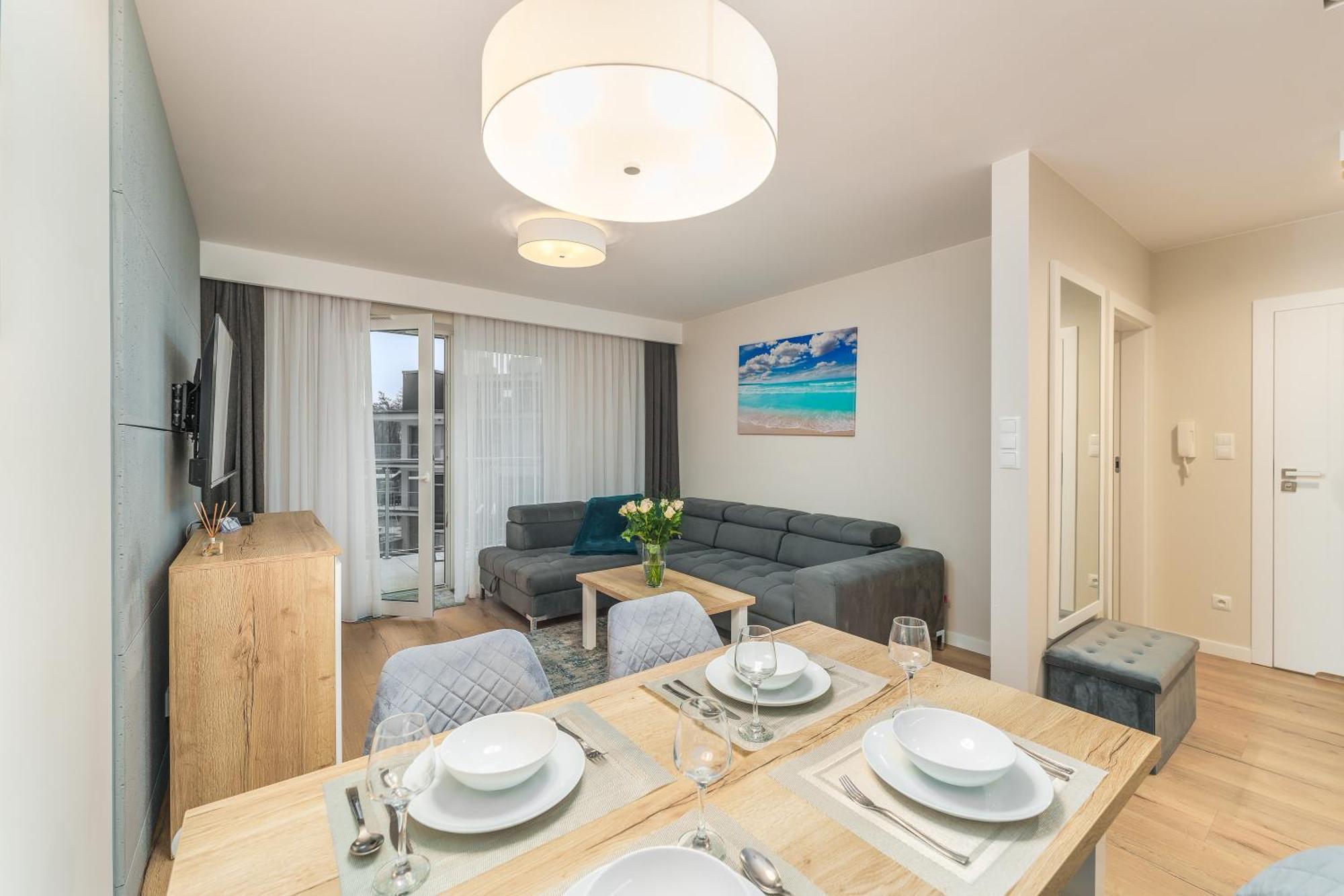 Apartament Szafir w budynku basenowym Morska Klifowa Rewal Zewnętrze zdjęcie